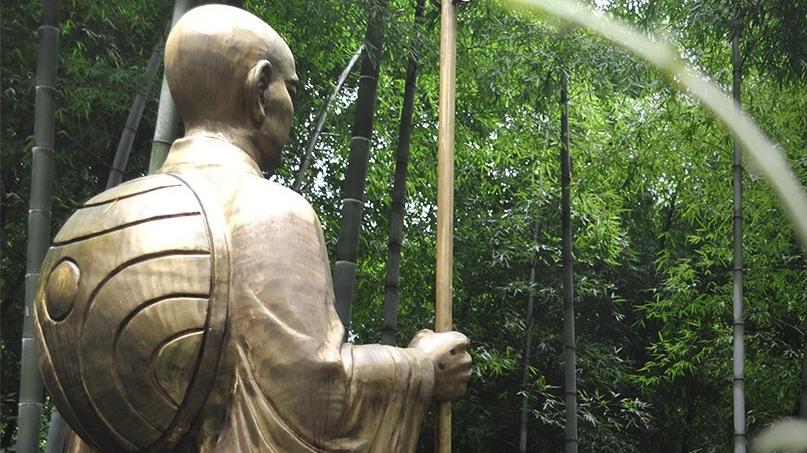 Sacred statue in China